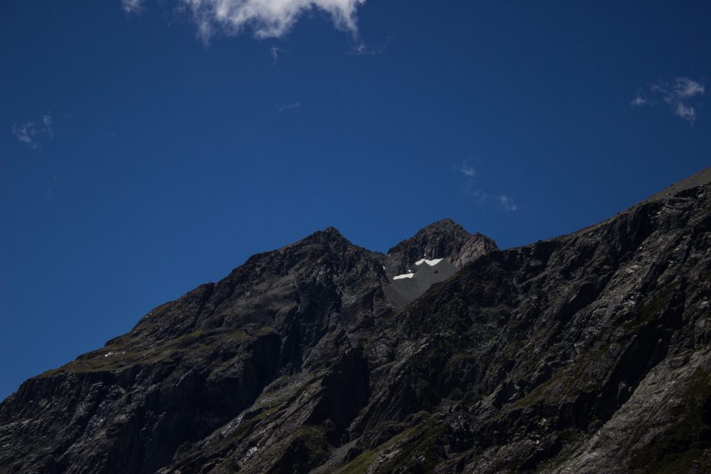 Wanderungen im Mount Cook Nationalpark, Aoraki, Südinsel Neuseeland, Wanderung im Mount Cook Nationalpark, riesige Berge, raue, lebensfeindliche und doch wunderschöne Umgebung