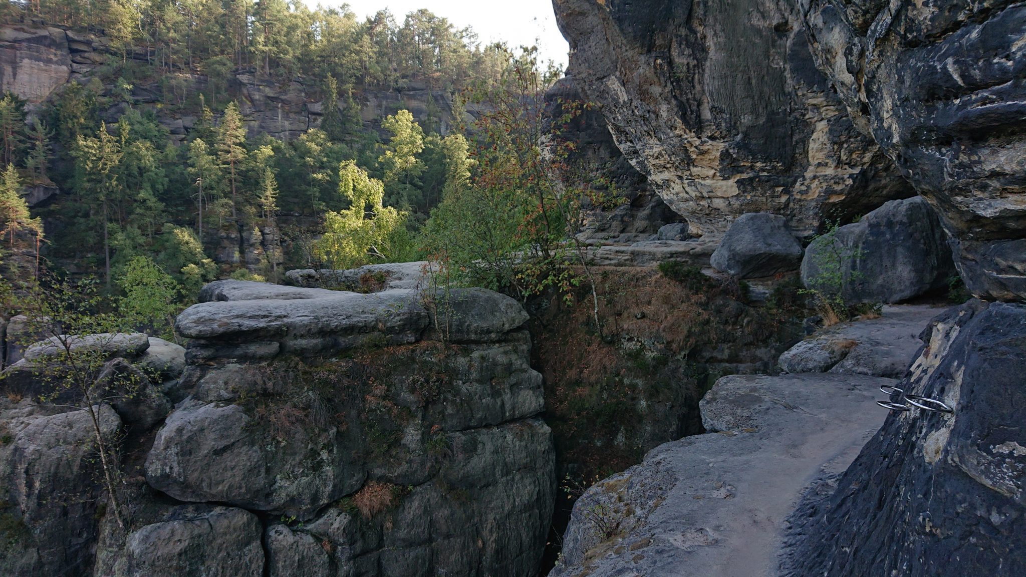 Affensteinweg Frienstein Carolafelsen und Wilde Hölle, Wanderweg im Wanderparadies Sächsische Schweiz mit vielen tollen Aussichten, riesiger Felsennationalpark, schöner Wald, unzählige Treppenstufen auf den Frienstein, Aussichtspunkt Idagrotte