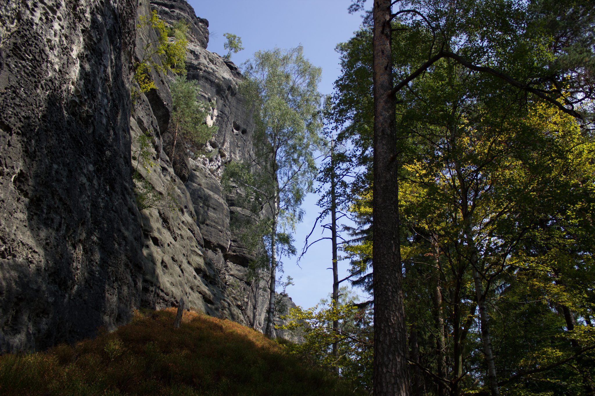 Zeughaus Roß- und Goldsteig Richterschlüchte im Kirnitzschtal wandern, Wanderweg im Wanderparadies Sächsische Schweiz mit vielen tollen Aussichten, riesiger Felsennationalpark