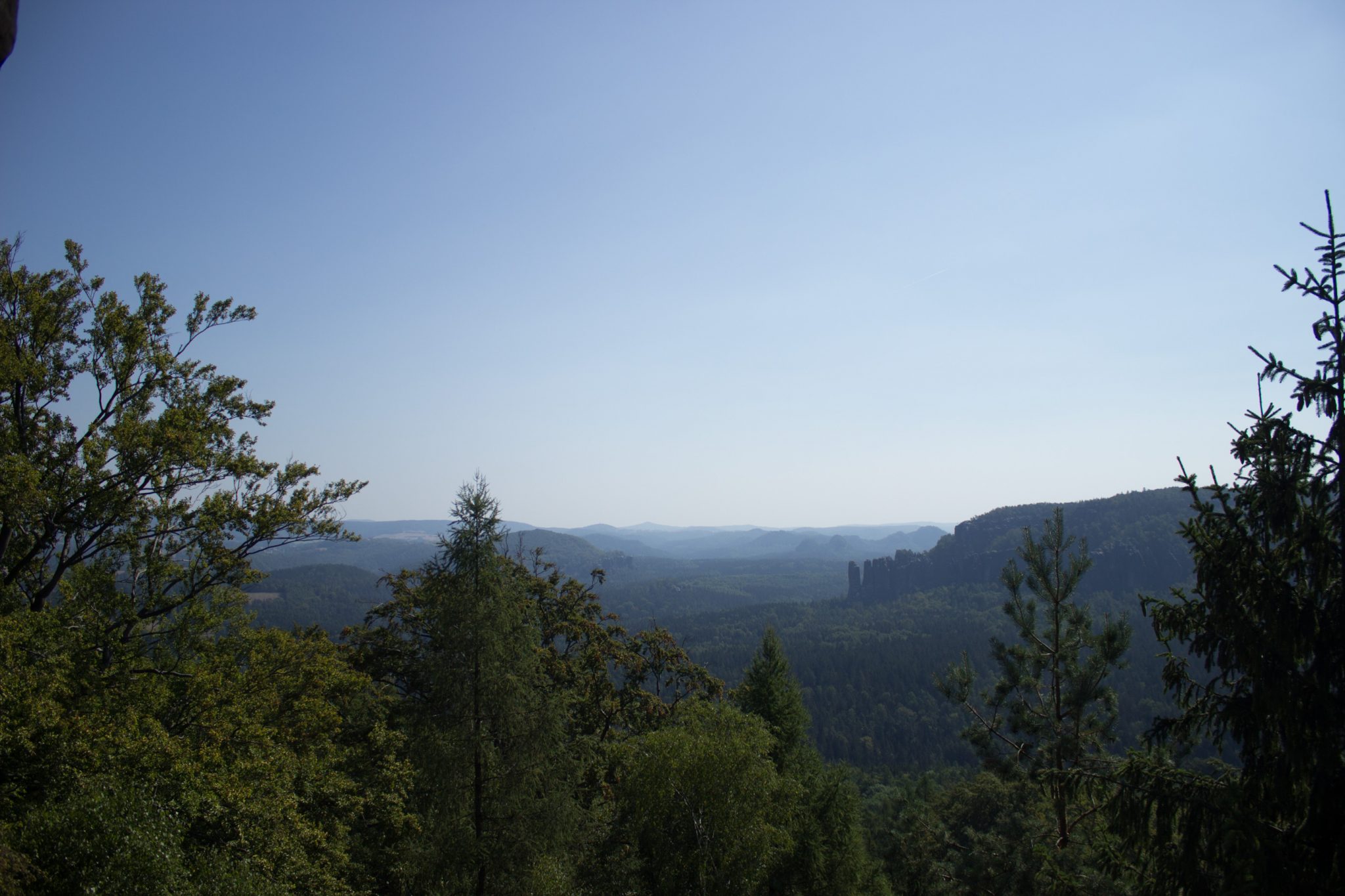 Hohe Liebe Schrammsteine Carolafelsen, Wanderweg im Wanderparadies Sächsische Schweiz mit vielen tollen Aussichten, riesiger Felsennationalpark