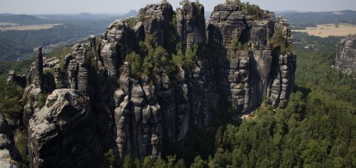Hohe Liebe Schrammsteine Carolafelsen, Wanderweg im Wanderparadies Sächsische Schweiz mit vielen tollen Aussichten, riesiger Felsennationalpark