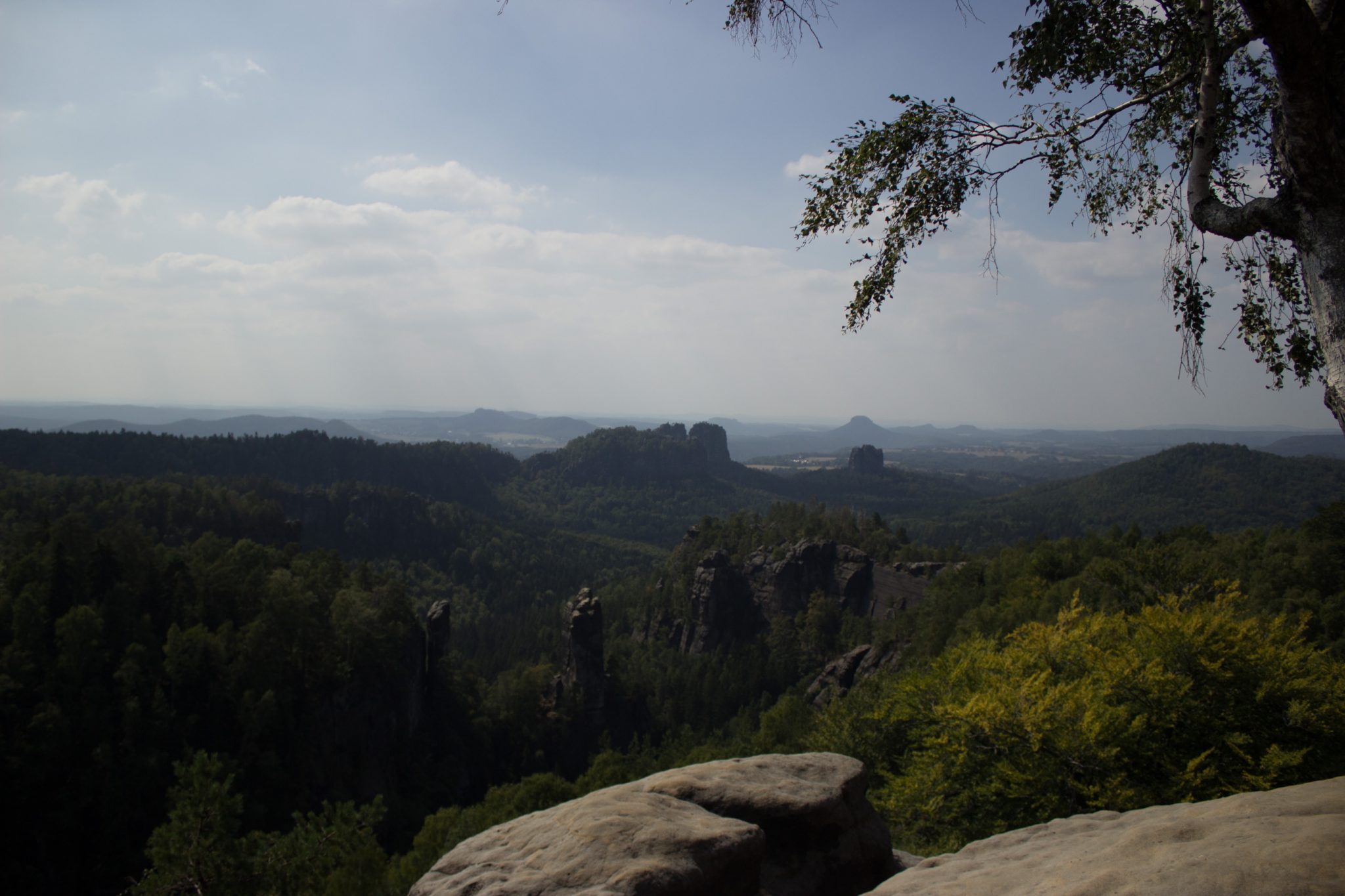 Hohe Liebe Schrammsteine Carolafelsen, Wanderweg im Wanderparadies Sächsische Schweiz mit vielen tollen Aussichten, riesiger Felsennationalpark