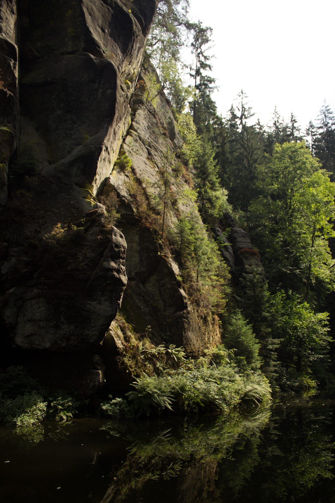 Kirnitzschklamm Hermanseck und Königsplatz im Kirnitzschtal wandern, Wanderweg im Wanderparadies Sächsische Schweiz mit vielen tollen Aussichten, riesiger Felsennationalpark