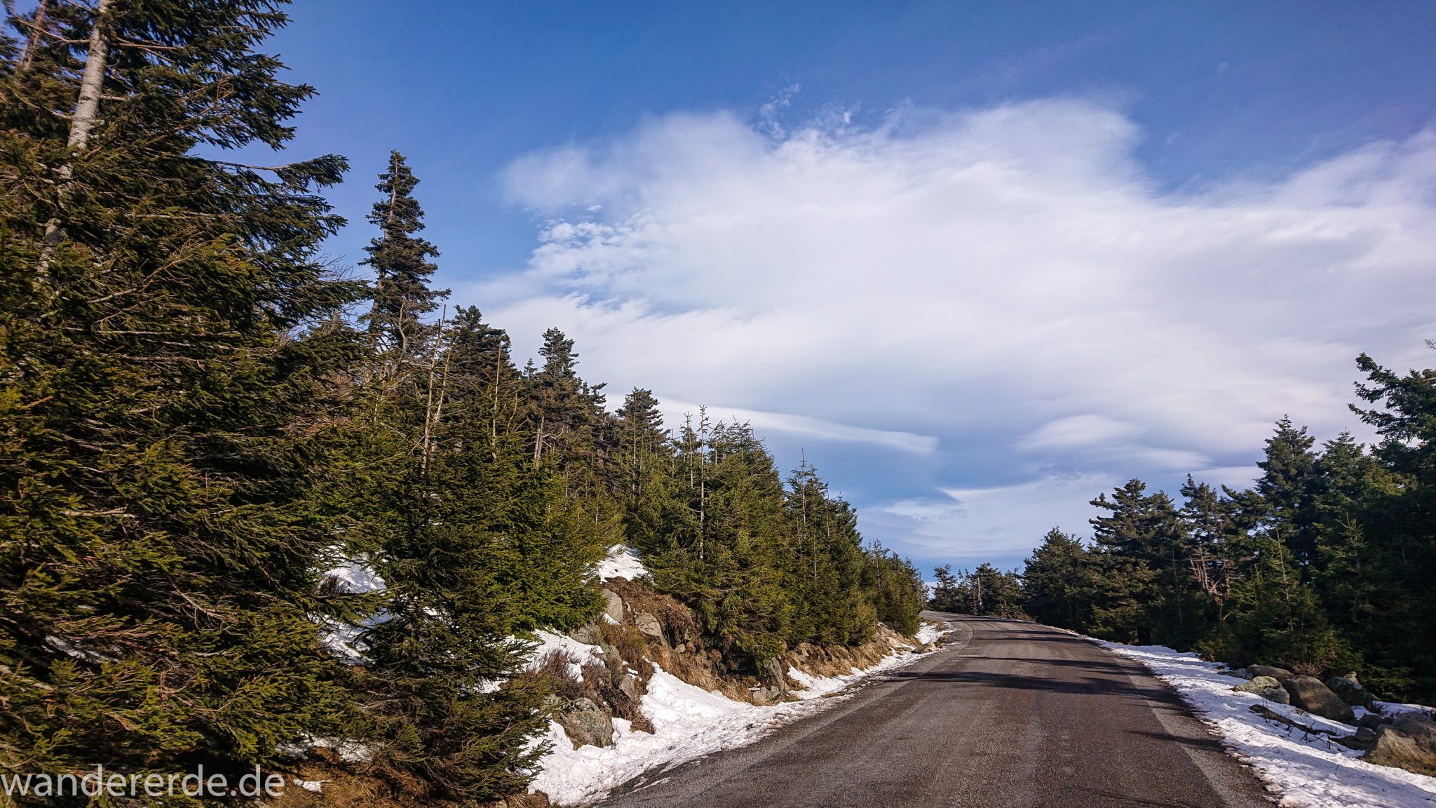 Wanderung zum Brocken von Torfhaus über Goetheweg Wandererde Wanderung zum Brocken von Torfhaus über Goetheweg Wandererde