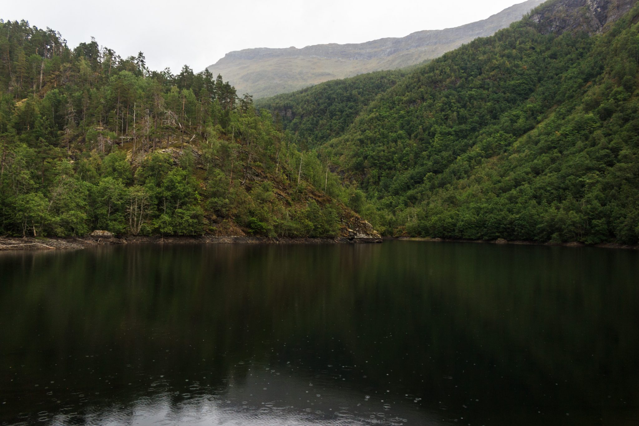 Traumhafte Talwanderung bei der Sognefjellet Road im Morkridsdalen beim Ort Skjolden, Rundwanderung Liane Knivabakkli, Wandern in Norwegen, Blick auf See Storatjodni