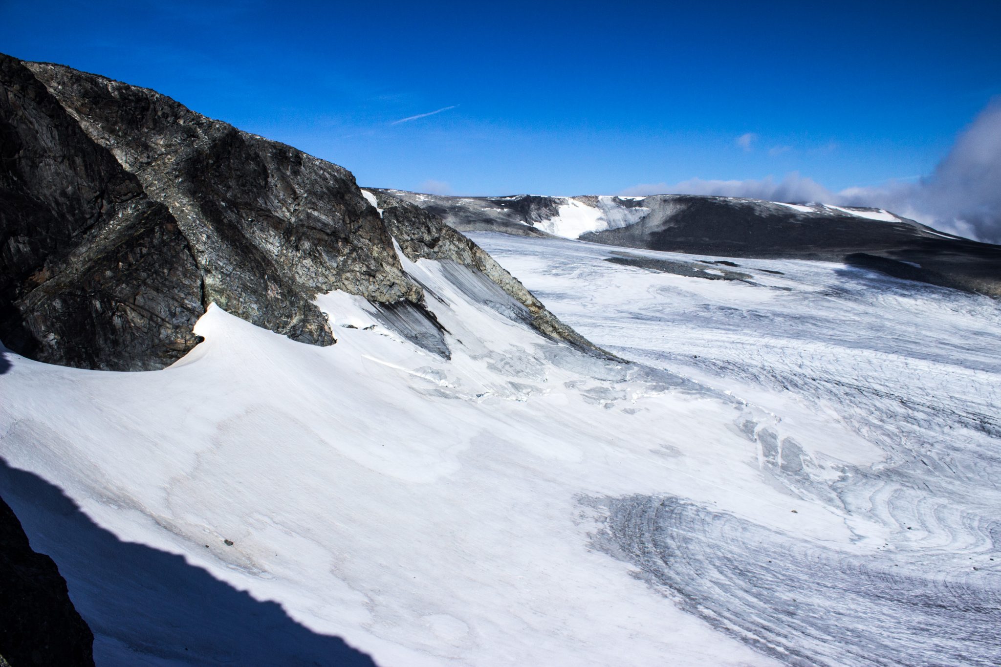 Wanderung auf den höchsten Berg Norwegens - der Galdhøpiggen ab Spiterstulen im Jotunheimen Nationalpark, auch höchster Berg Skandinaviens und Nordeuropas mit 2469 Höhenmetern