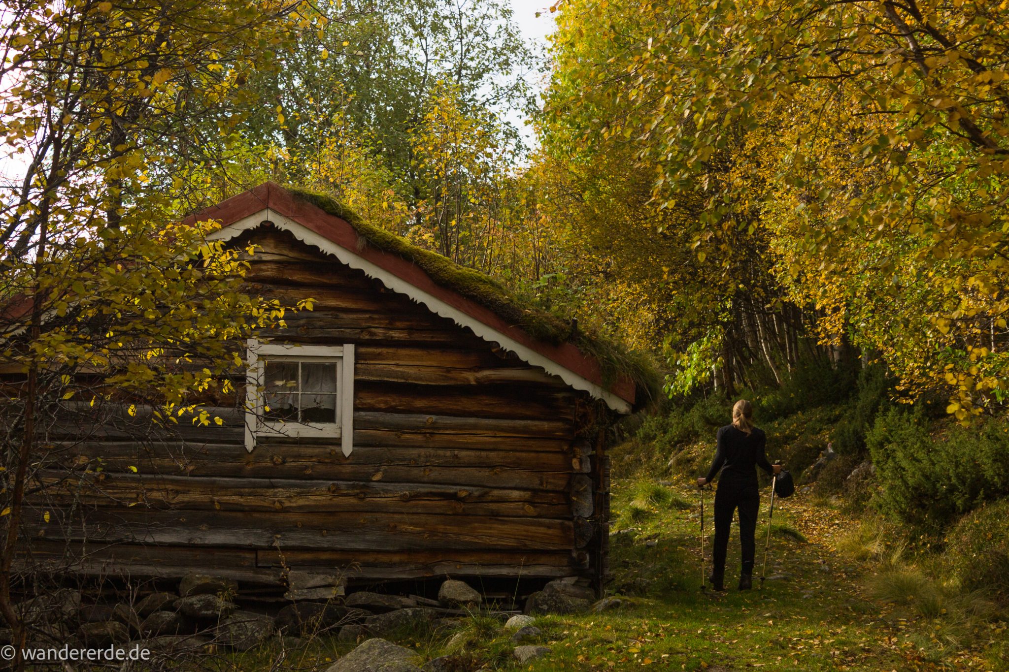 Wandern im herbstlichen Amotsdalen